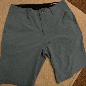 Volcom surf and turf blue shorts